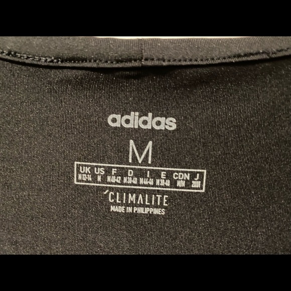 Adidas Black and White Work Out Tank Top - Picture 3 of 4